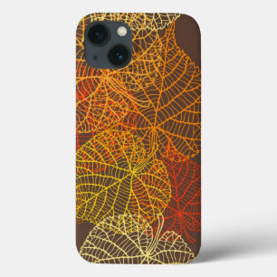 Autumn pattern iPhone 13 case