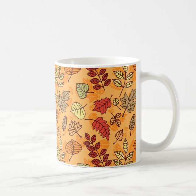 Autumn pattern coffee mug (Right)