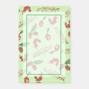 Autumn Pattern Custom Notes