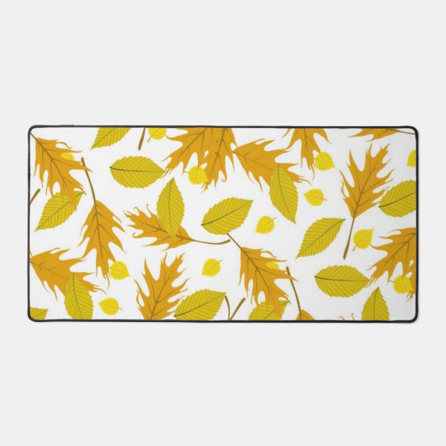 Autumn pattern desk mat (Front)