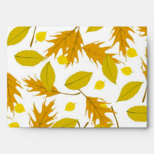 Autumn pattern envelope