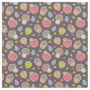 autumn pattern fabric