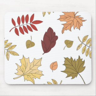 Autumn pattern mouse mat