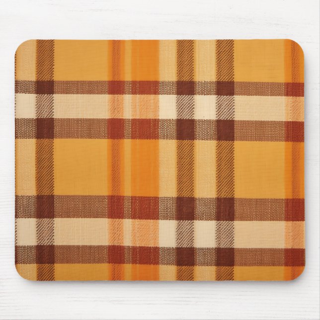 Autumn Pattern Mouse Pad  (Front)