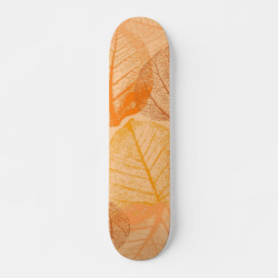 Autumn pattern skateboard