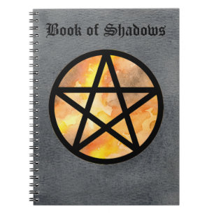 Autumn Pentacle Book of Shadows Notebook 2