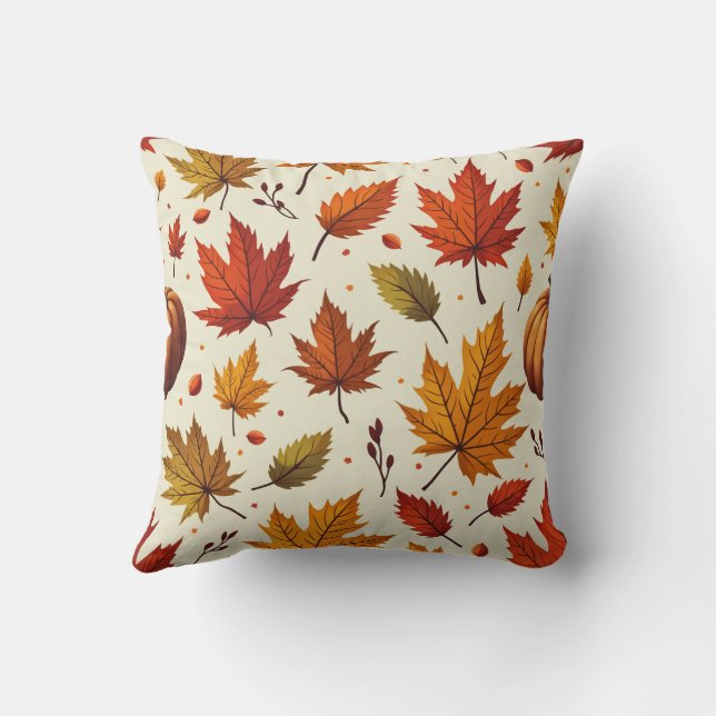 Autumn pillow cushion (Back)