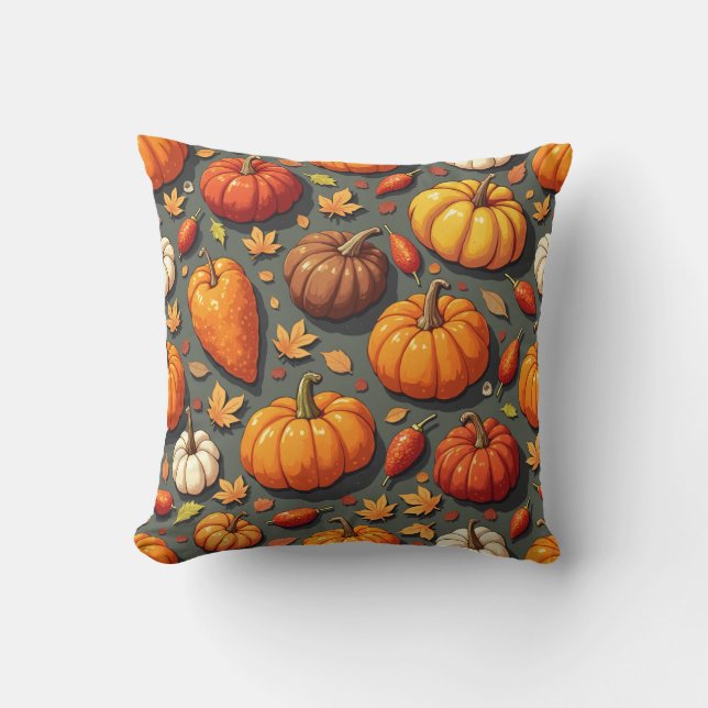 autumn pillow cushion (Front)