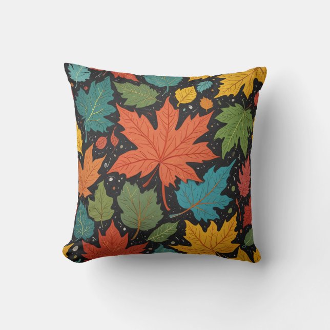 autumn pillow cushion  (Front)