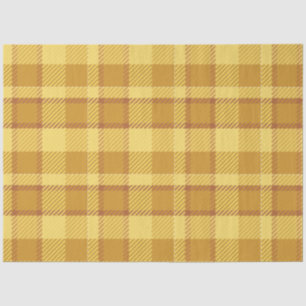 Autumn Plaid Series Design 11 Tissue Paper