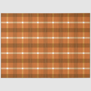 Autumn Plaid Series Design 14 Tissue Paper
