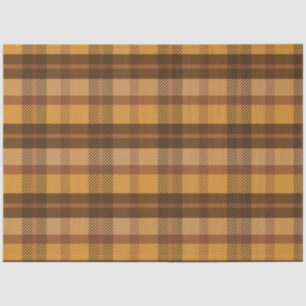Autumn Plaid Series Design 17 Tissue Paper