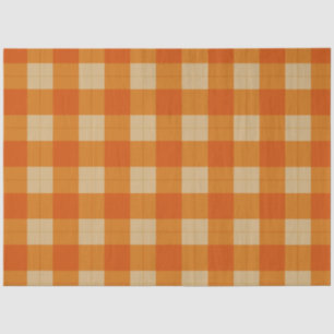 Autumn Plaid Series Design 1 Tissue Paper