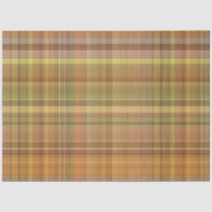 Autumn Plaid Series Design 21 Tissue Paper