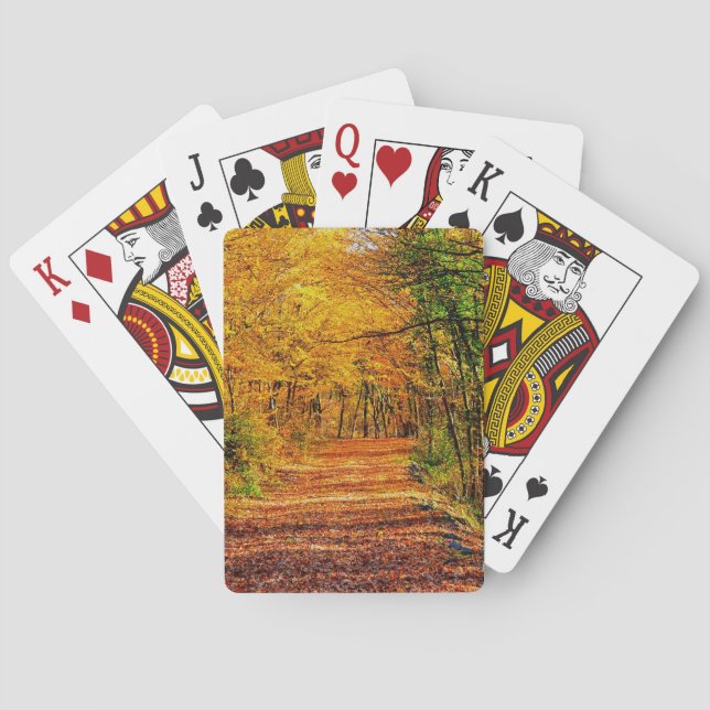 Autumn Playing Cards (Back)