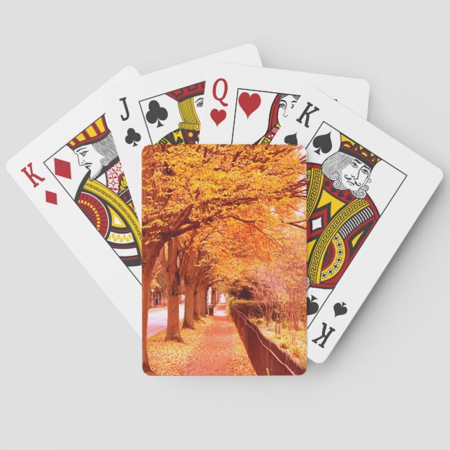 Autumn Playing Cards (Back)