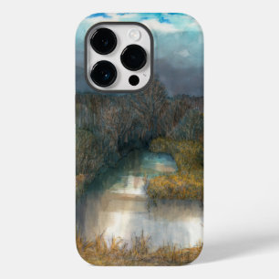 autumn pond Case-Mate iPhone 14 pro case