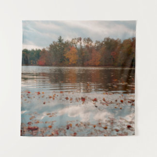 Autumn Pond Tapestry