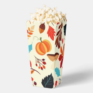 Autumn Popcorn Boxes