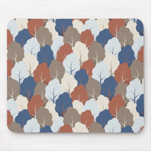 Autumn Poplar Medley Mouse Mat (Front)