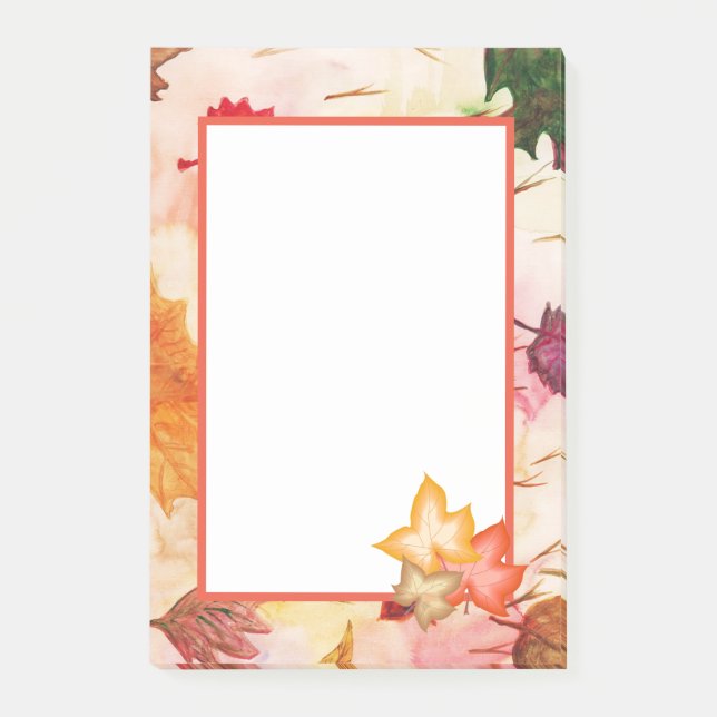 Autumn Post-it Notes (Front)