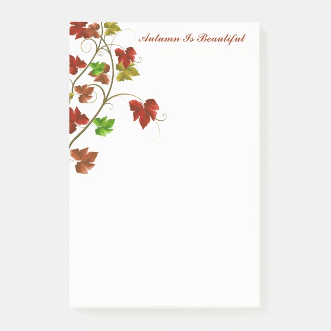 Autumn Post Notes (Front)