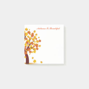 Autumn Post Notes-Autumn Is Beautiful Post-it Notes