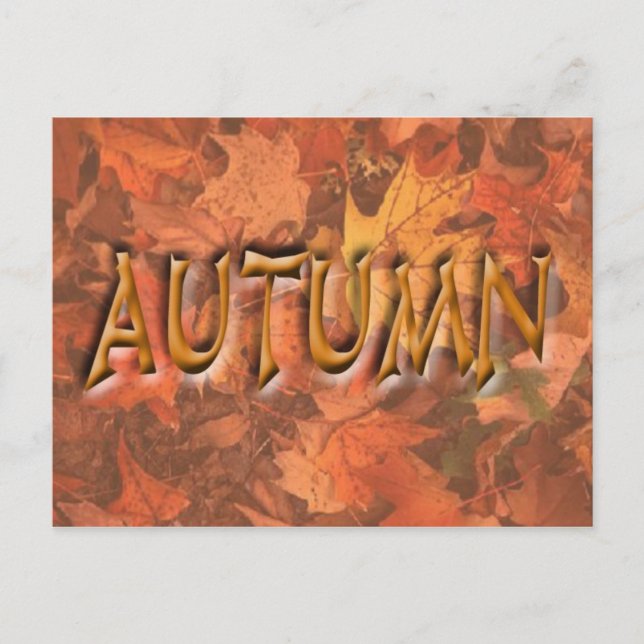 Autumn Postcard (Front)