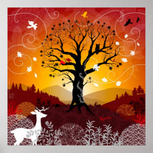 Autumn-poster Poster