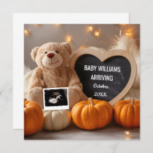 Autumn Pregnancy Announcement Social Media