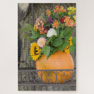Autumn Pumpkin Bouquet Jigsaw Puzzle
