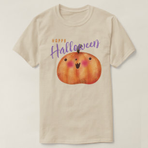 Autumn Pumpkin Cute Halloween Thanksgiving Fall T-Shirt