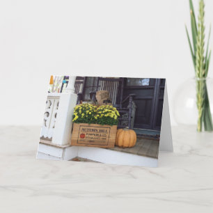 Autumn Pumpkin - Martha's Vineyard Card