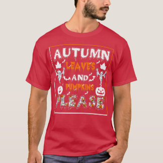 Autumn Pumpkin Monsters Creep It Real Happy Hallow T-Shirt