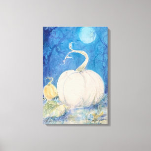 Autumn Pumpkin Patch Maureen Girard Canvas Print