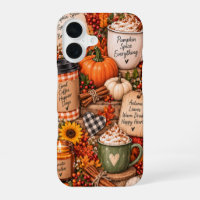 Autumn Pumpkin Spice Collage
