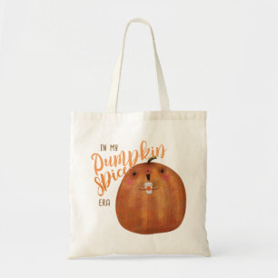 Autumn Pumpkin Spice Latte Halloween Fall Tote Bag