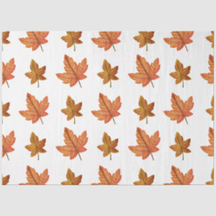 Autumn Pumpkins and Leaves Series Design 26 Tissue Paper