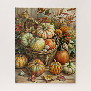 Autumn Pumpkins Puzzle