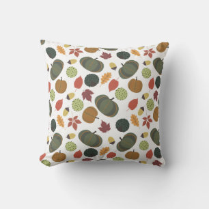 autumn pupmkins pattern cushion
