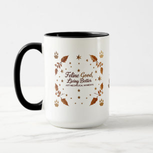 Autumn Purrfection – Feline Good Combo Mug (15 oz)