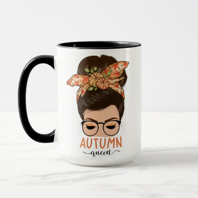 Autumn Queen Fall Coffee Mug (Left)