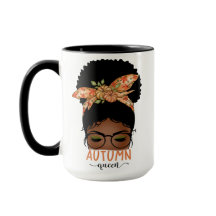 Autumn Queen Fall Coffee Mug