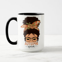Autumn Queen Fall Coffee Mug