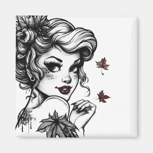 Autumn Queen Magnet