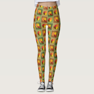 Autumn Quilt Leggings
