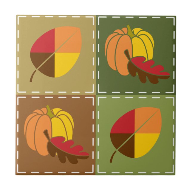 Autumn Quilt Tile (Front)
