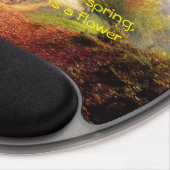 Autumn quote gel mouse mat (Right Side)