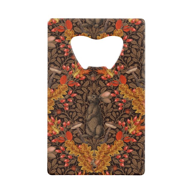 Autumn rabbit on brown (Front)
