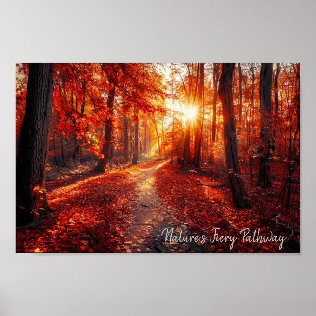 Autumn Radiance Poster (Front)